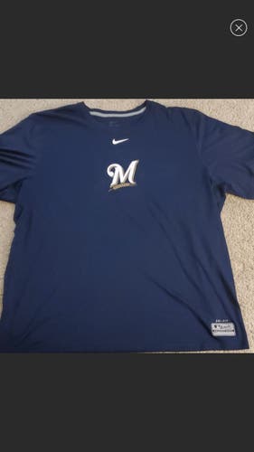 Milwaukee Brewers Nike Dri-Fit