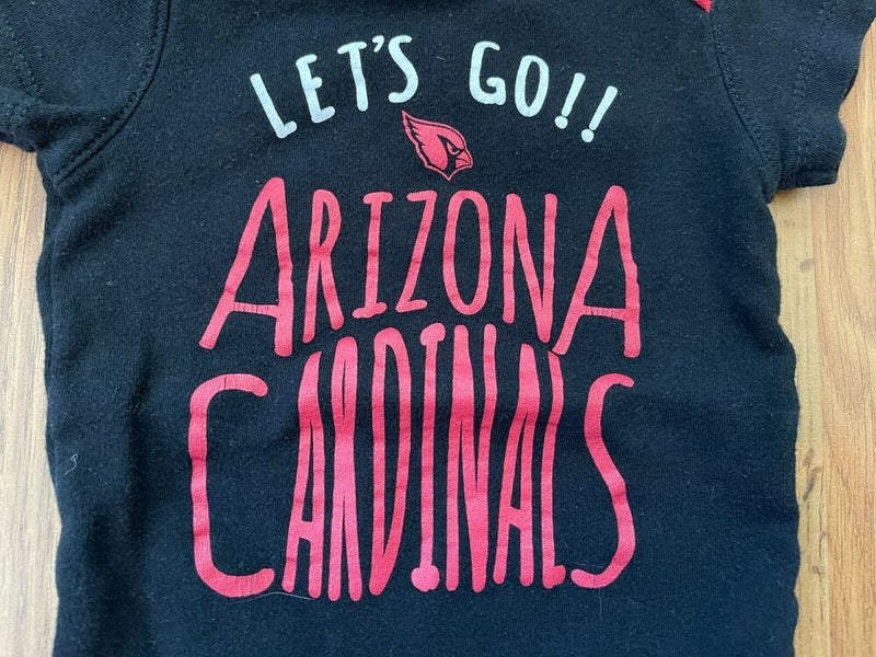 Arizona Cardinals Official NFL Apparel Kids Youth Girls Size T-Shirt New  Tags