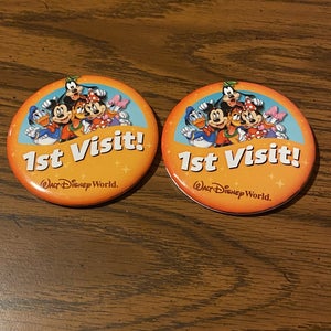 Walt Disney World 1st Visit Two Pin Set