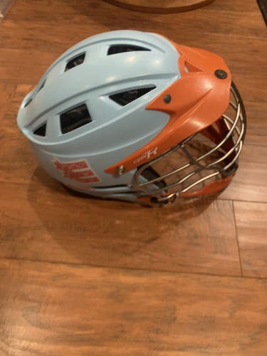 Orange Youth Player's Cascade CPX-R Helmet