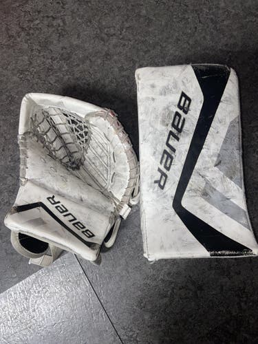 White Used Regular Supreme One.5 Catcher and Blocker