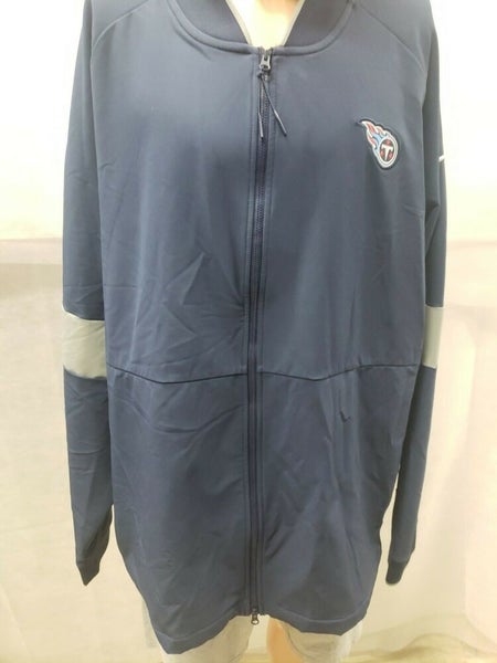 Dallas Cowboys Nike Sideline Elite Hybrid Full-Zip Jacket - Navy