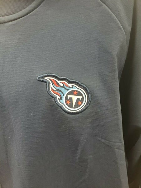 Mens Reebok NFL Tennessee Titans (Team Apparel On Field) Letterman Jacket  Size L