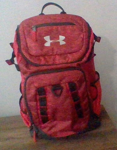 Red Used Under Armour Bat Pack