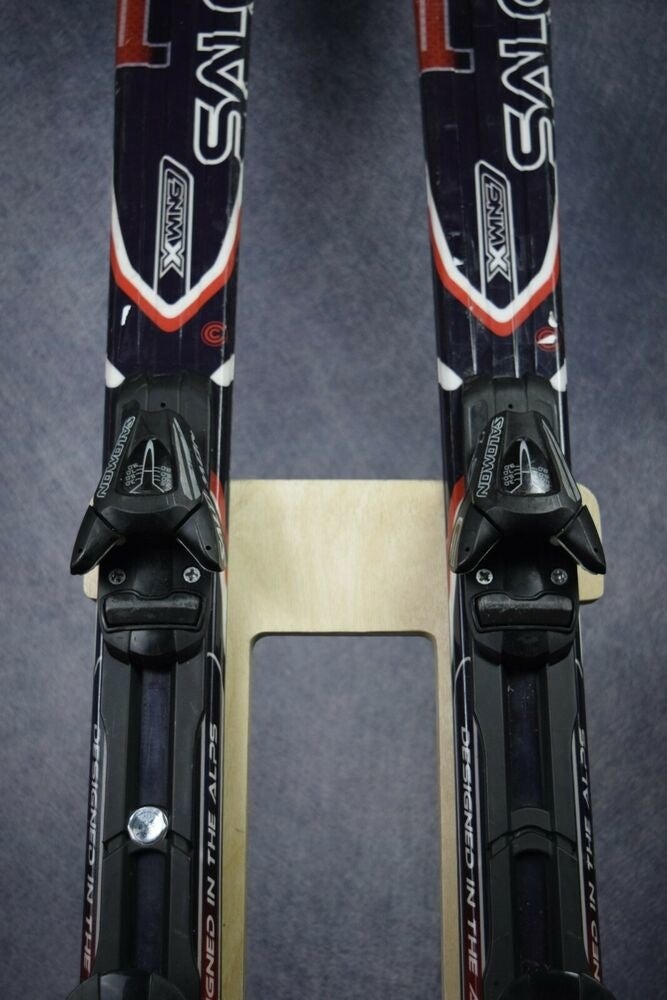 ski boots 155 cm Salomon Focus skis bindings Leki pole option 