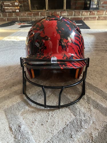 Used Large Schutt Batting Helmet