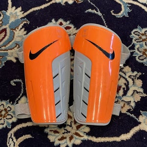 Youth Orange Large Nike Shin Guards