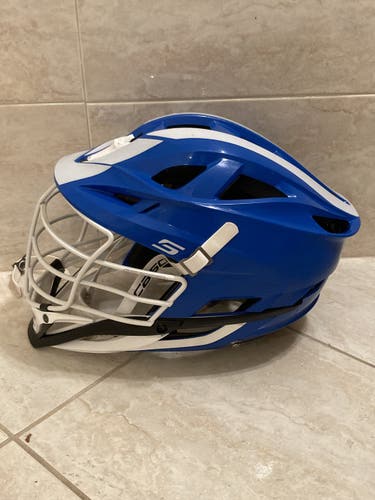 Cascade S Adult Helmet Blue Lightly Used