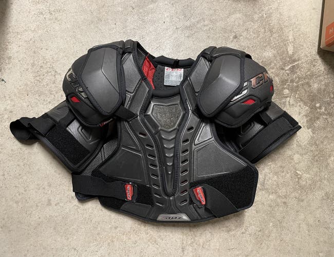 Shoulder Pads Used Senior Large CCM RBZ Pro Stock