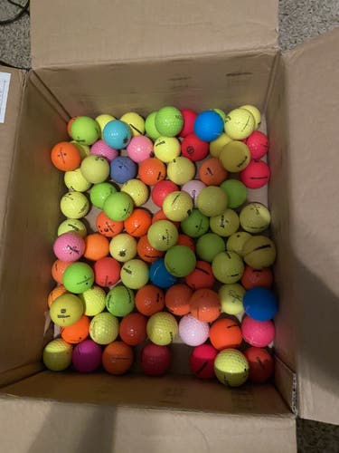 96 Colored Golf Balls Assorted