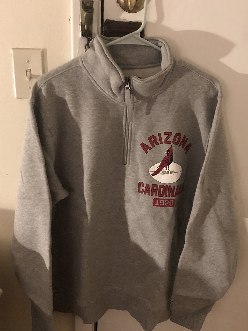 Arizona Cardinals Starter men's NFL 1/4 zip XL