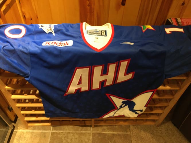 AHL Blue Jersey Men's New Size 58 Bauer Pro Stock