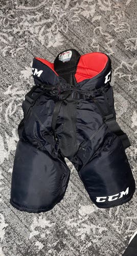 Black Senior XL CCM Hockey Pants