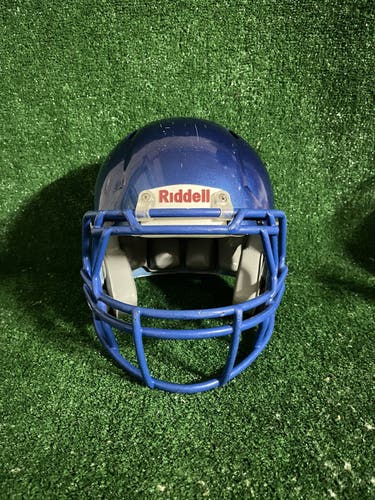 Youth Medium - Riddell Speed Football Helmet - Blue