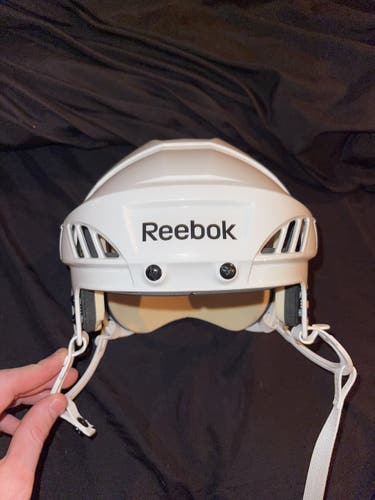 White New Medium Reebok Pro Stock 4K Helmet