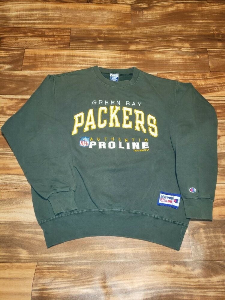 NFL ProLine by Champion Green Bay Packers Pullover Kids Sz 8