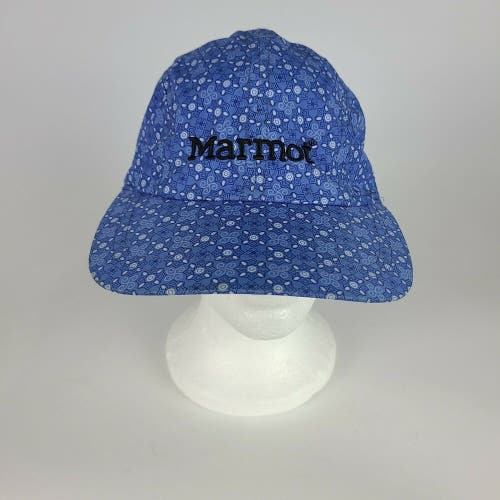 Marmot Hat Cap Womens Blue Adjustable Golf Hiking