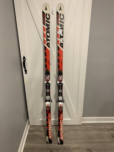 Skis Used Atomic Racing Race SG With Bindings