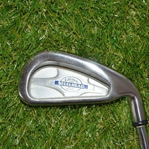 Callaway 	Steelhead X14	3 Iron 	Right Handed	40.5"	Steel 	Stiff	New Grip