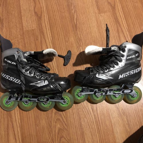 Mission  Size 9.5 Inhaler NLS4 Inline Skates