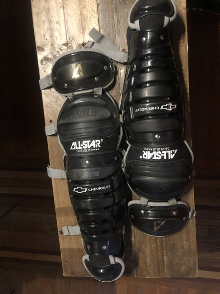 Black Catcher's Leg Guard Youth All Star