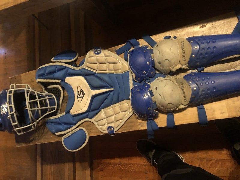 Catcher's Set Used Youth Louisville Slugger