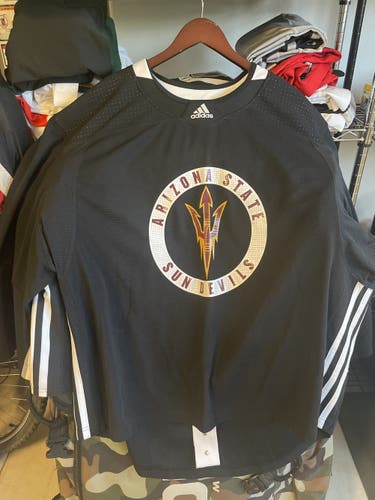 Rare Adidas 58g goalie cut practice jersey arizona state
