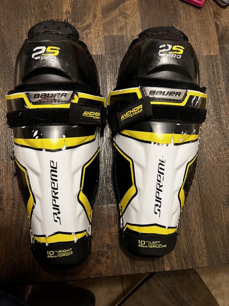 Junior Bauer Supreme 2S Pro Shin Pads 10”