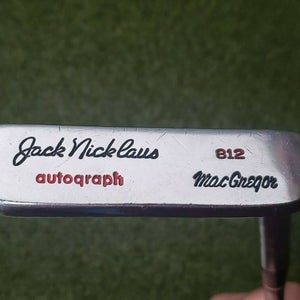 MacGregor Jack Nicklaus Autograph 812 Putter RH 34.5" (W56)