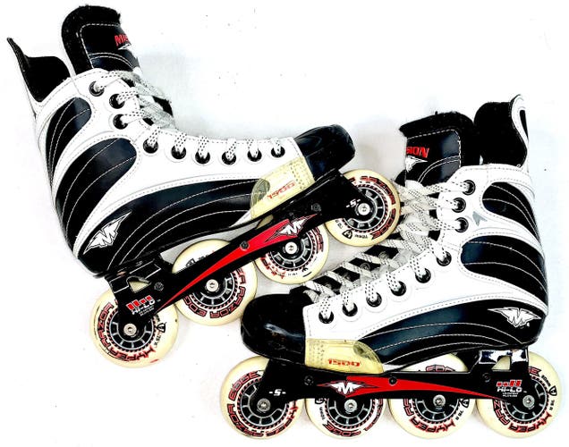 Mission Helium 1500 Quatro Hockey Inline Skates Size 7E (7 US Men Shoe 8.5 Women