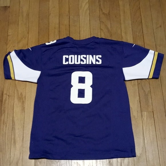 Youth Nike Kirk Cousins White Minnesota Vikings Player Game Jersey