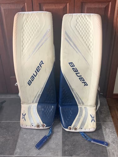 2x Pro XL Bauer NHL Pro Return Eddie Pasquale Goalie Pads