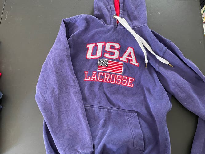 Lacrosse unlimited USA Hoodie