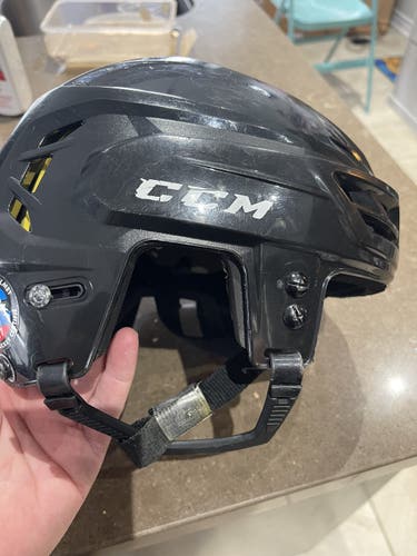 Black Used Medium CCM  Tacks 310 Helmet