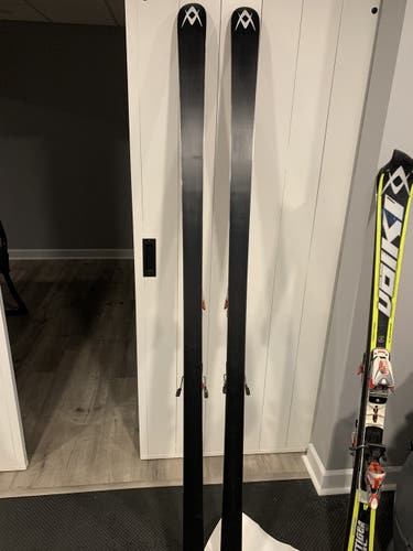 Skis Used Volkl Racing Racetiger Speedwall WC No Bindings But Plate Included