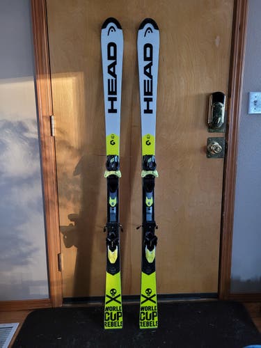 2019 HEAD World Cup Rebels i.SL RD 156 With Bindings Max Din 11