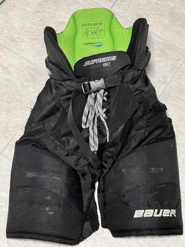 Bauer Supreme One80 Hockey Pants, Black, Senior Size Medium