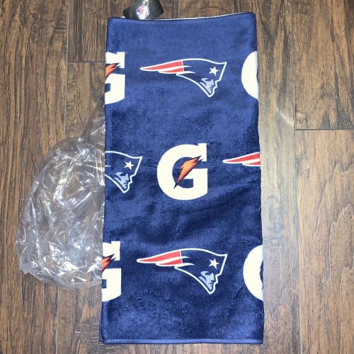 New England Patriots Wincraft NFL Gatorade on field Sideline team logo towel