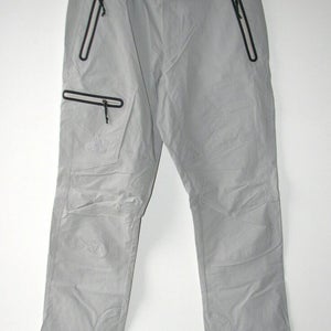 NEW Deplacer Men's Lt. Gray Teflon 40+UPF Quick Dry Hiking Active Pants ~ Size S
