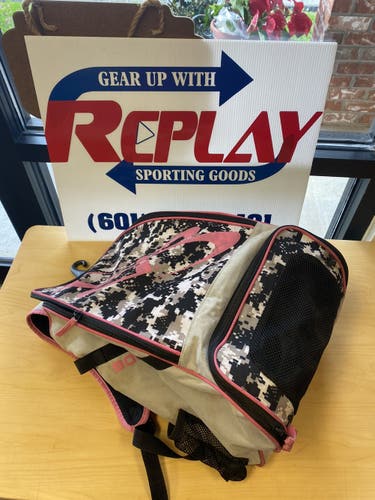 Gray Used Boombah Bat Bag