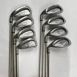 Used Callaway Steelhead X-14 4i-sw Regular Flex Steel Shaft Iron Sets