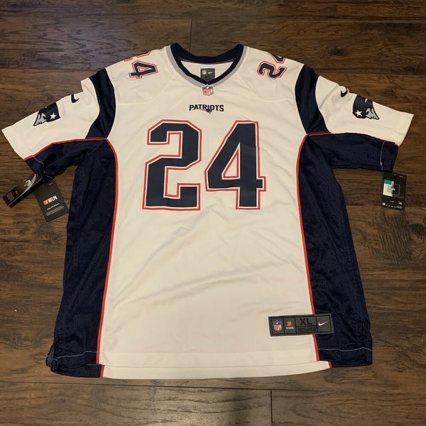 Tom Brady new England Patriots Nike Elite Men's football jersey (White