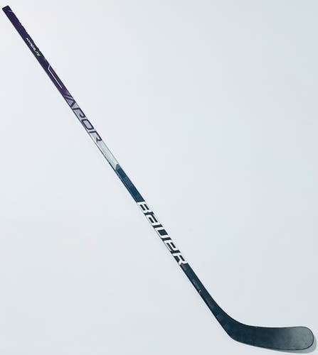 Custom Maroon Bauer Vapor Hyperlite Hockey Stick-LH-P92-77 Flex-Stick' Em Grip