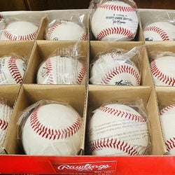 New Rawlings 12 Pack (1 Dozen) Official Minor League Baseballs