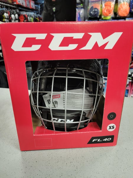 Black Helmet New XS CCM FL40