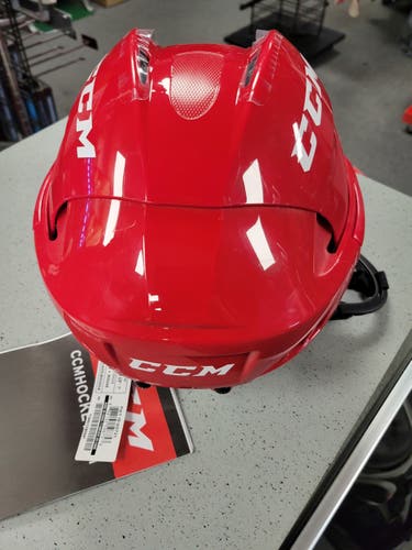 Red Helmet New Small CCM Fitlite 60