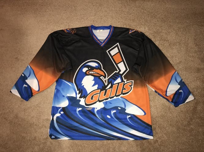 Authentic San Diego Gulls Alternate Ice Hockey Game Jersey XXL