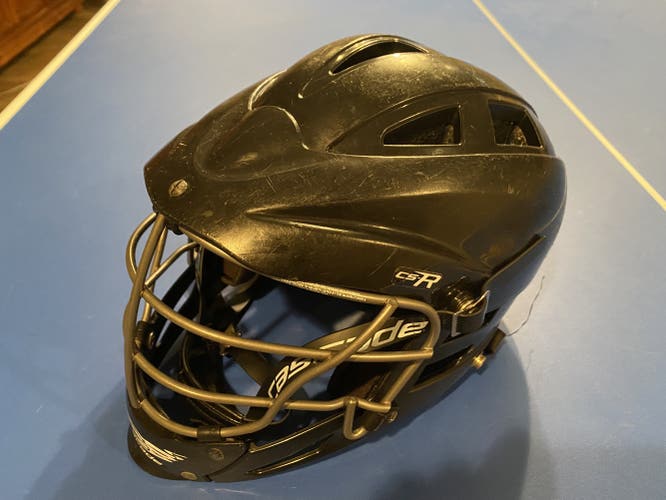 Black Helmet Used Youth Player's Cascade CS-R Youth