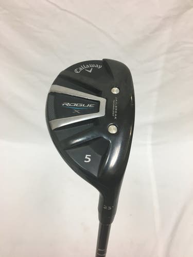 Used Callaway Rogue X 5 Hybrid Regular Flex Graphite Shaft Hybrid Clubs