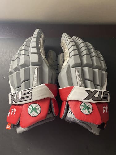 Used STX 13" Surgeon RZR Lacrosse Gloves
